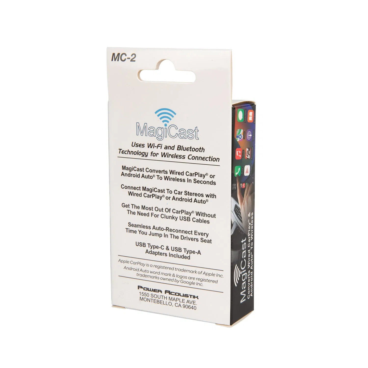 MC-2 MagiCast | Wireless Apple CarPlay & Android Auto Adapter - Image 6