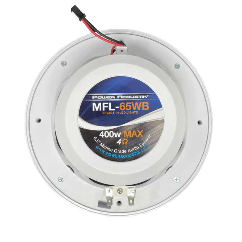 MFL-65WB | 6.5 Inch Marine Coaxial Speakers with LED - Image 4