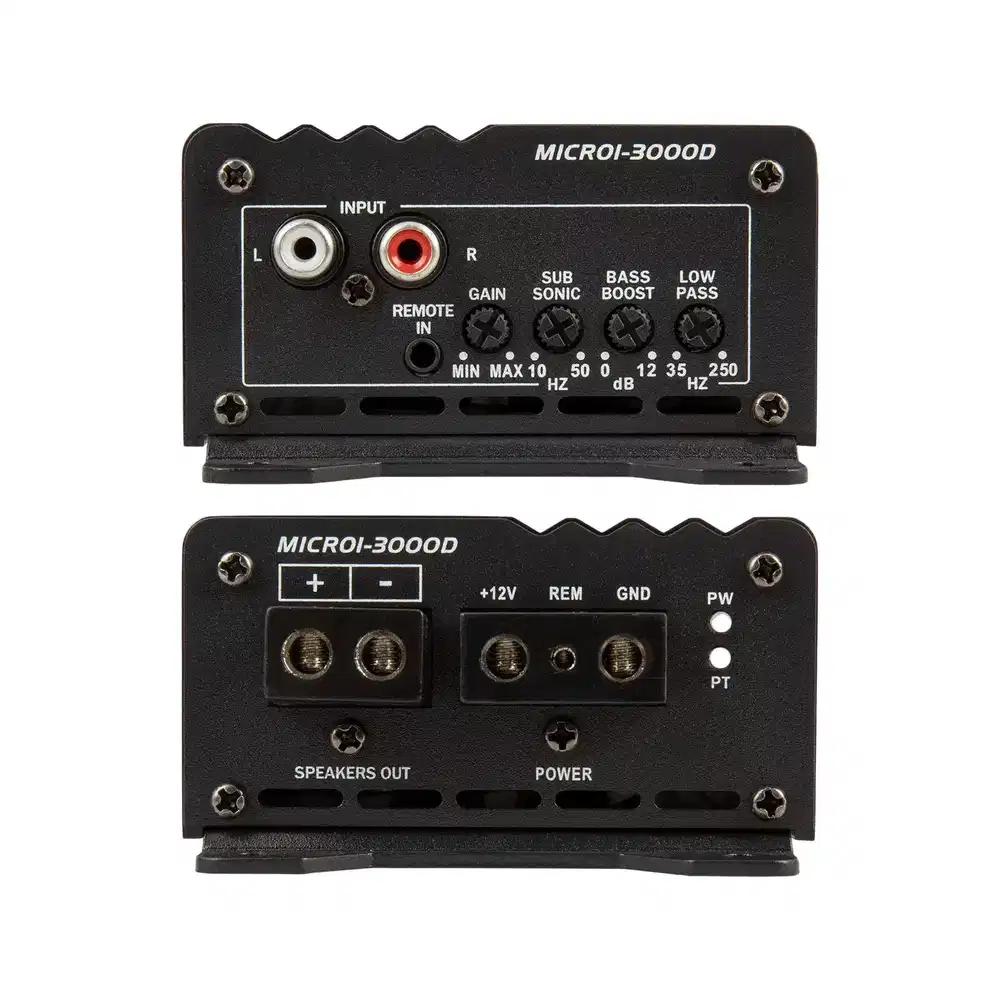 MICRO1-3000D | 3,000W Class D Compact Monoblock Car Amplifier - Image 4