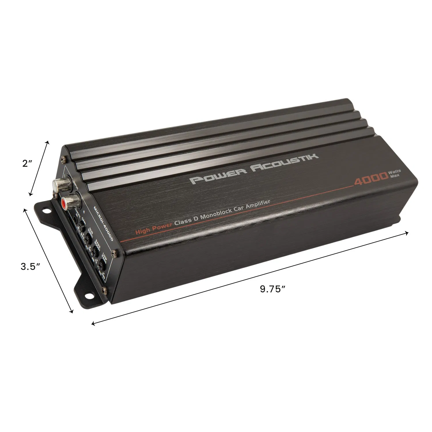 MICRO1-4000D | 4,000W Class D Compact Monoblock Car Amplifier - Image 5