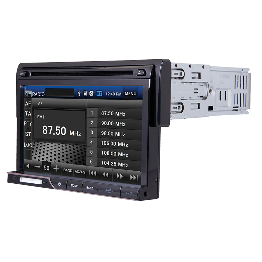 PD-710B | Single-DIN Multimedia Source with Detachable 7-Inch LCD Touchscreen - Image 3