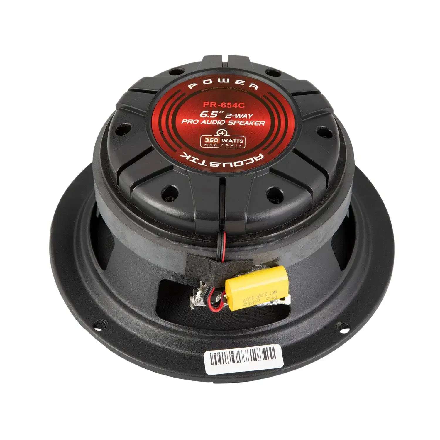 PR-654C | 6.5" 2-Way Midrange Pro Audio Speakers w/ Compression Tweeter (Pair) - Image 3