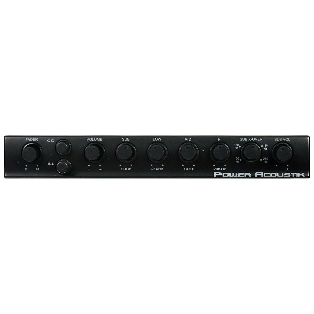 PWM-19 | Pre Amp Equalizer with Subwoofer Gain Control and Four Way Fader - Image 4