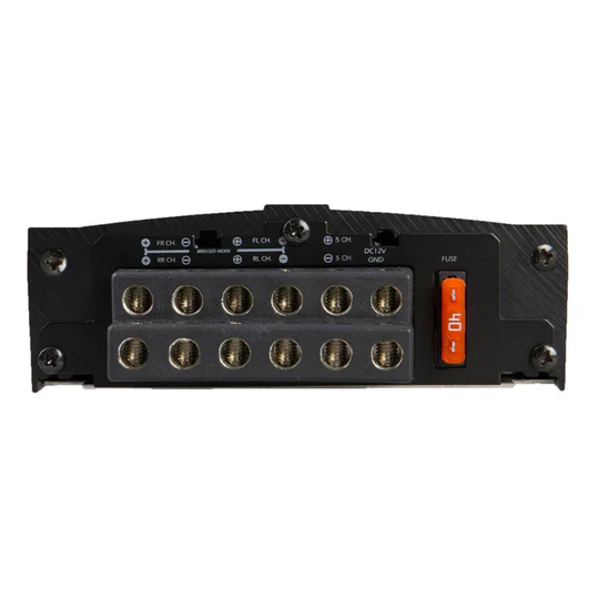 RZ5-2500D | 5-Channel 2500W Class D Amplifier | Compact Car Audio Amp with OEM Hi-Level Input - Image 4